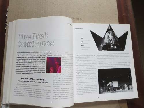 ON TOUR WITH LED ZEPPELIN Compiled by Howard Mylett (From files of NME and Melody Maker)