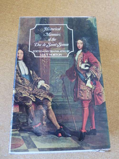 HISTORICAL MEMOIRS OF THE DUC DE SAINT-SIMON by Lucy Norton (TRILOGY in Slipcase)