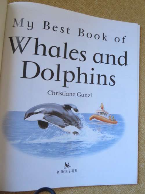 MY BEST BOOK OF WHALES AND DOLPHINS  by Christiane Gunzi