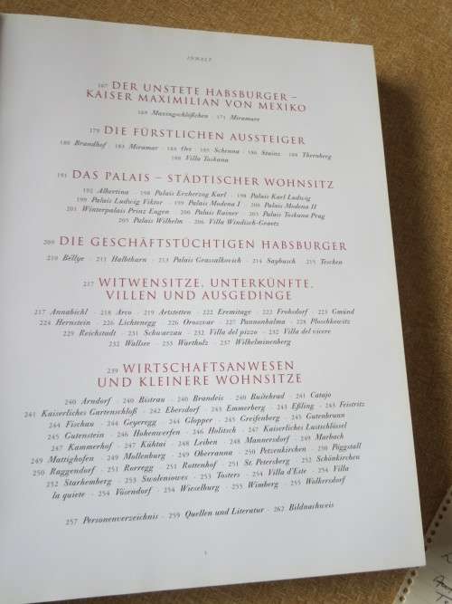 SO LEBTEN DIE HABSBURGER  Imperial & royal castles in the Austro-Hungarian monarchy