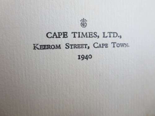 ARGIEF-JAARBOEK VIR SA GESKIEDENIS / ARCHIVES YEAR BOOK FOR SA HISTORY Deel/Part 1