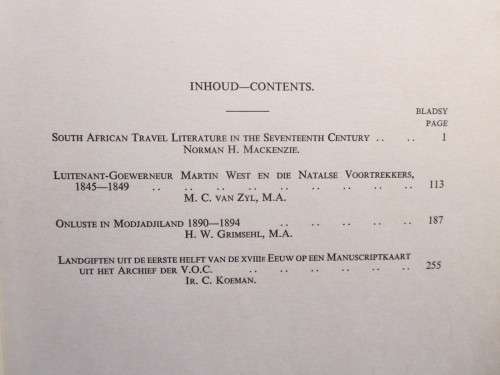 ARGIEF-JAARBOEK VIR SA GESKIEDENIS / ARCHIVES YEARBOOK FOR SA HISTORY 18DE JAARGANG DEEL II