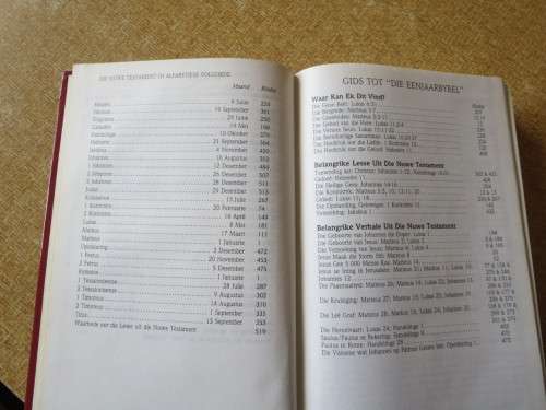 DIE EENJAARBYBEL: NUWE TESTAMENT Lees Volledige Nuwe Testament in 365 dae