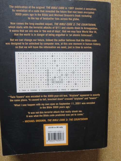 THE BIBLE CODE AND THE BIBLE CODE 2 The Countdown  by Michael Drosnin