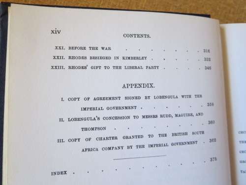 CECIL RHODES  by Howard Hensman AFRICANA COLLECTANEA SERIES VOLUME XLVI