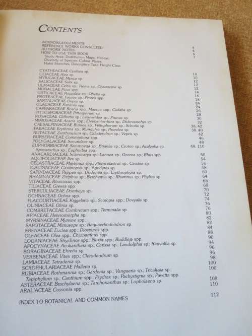 TREES & SHRUBS OF THE WITWATERSRAND, MAGALIES- & PILANSBERG by J van Gogh & J Anderson