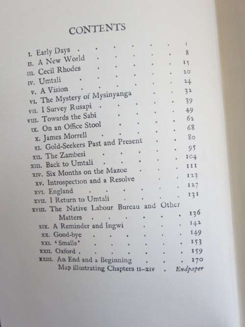 THE STORY OF KINGSLEY FAIRBRIDGE  by Himself  (RHODESIANA)