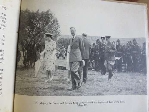 BLUE AND OLD GOLD Stories from The Outpost, Regiment Magazine of British SA Police (RHODESIANA)