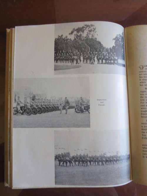 BLUE AND OLD GOLD Stories from The Outpost, Regiment Magazine of British SA Police (RHODESIANA)