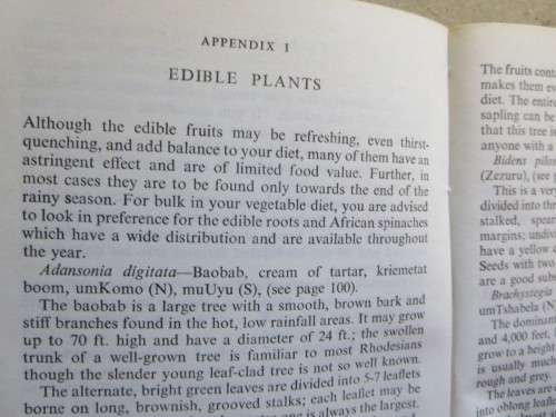 DON`T DIE IN THE BUNDU  by Col. G. H. Grainger (Rhodesiana) (Handbook of survival)