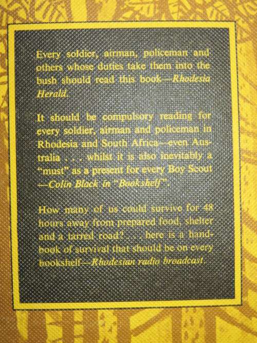 DON`T DIE IN THE BUNDU  by Col. G. H. Grainger (Rhodesiana) (Handbook of survival)