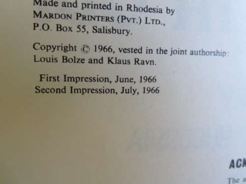 LIFE WITH UDI A cartoon history of independent Rhodesia  by L Rolze & K Ravin (RHODESIANA)