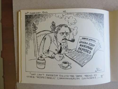 LIFE WITH UDI A cartoon history of independent Rhodesia  by L Rolze & K Ravin (RHODESIANA)