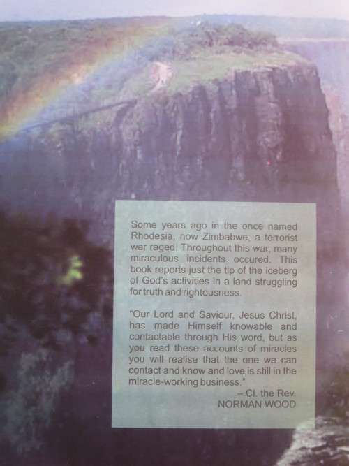 GOD IN ZIMBABWE RHODESIA  Compiled by Re. Errol C. Wesson  (RHODESIANA)
