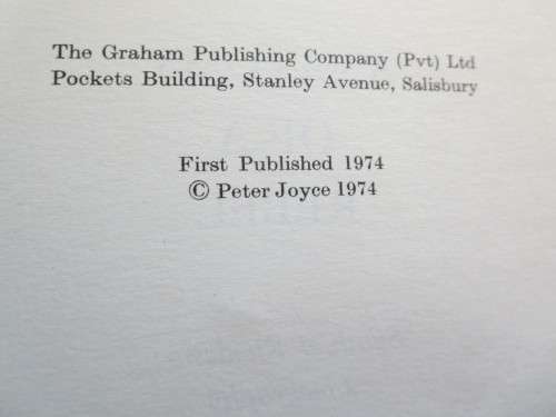 ANATOMY OF A REBEL  Smith of Rhodesia: A Biography  by Peter Joyce  (RHODESIANA)