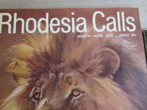 RHODESIA CALLS 2 Magazines: March-April 1975 & Sept- Oct 1974 (Rhodesia National Tourist Board)