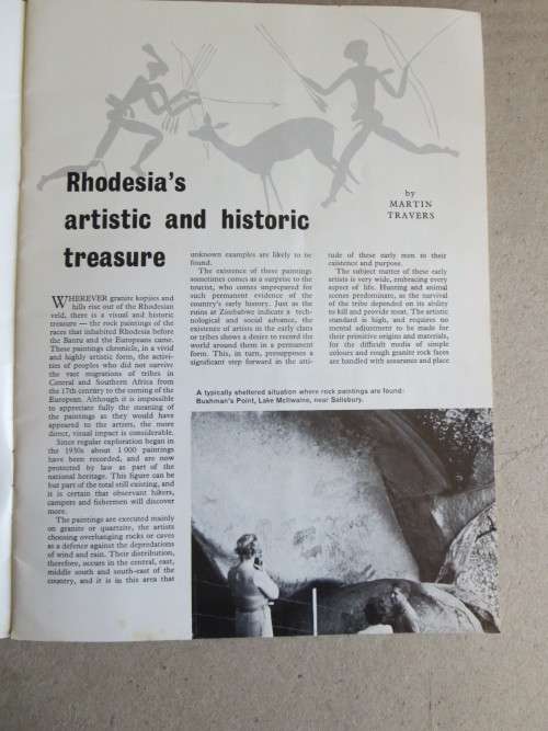 RHODESIA CALLS 2 Magazines: March-April 1975 & Sept- Oct 1974 (Rhodesia National Tourist Board)