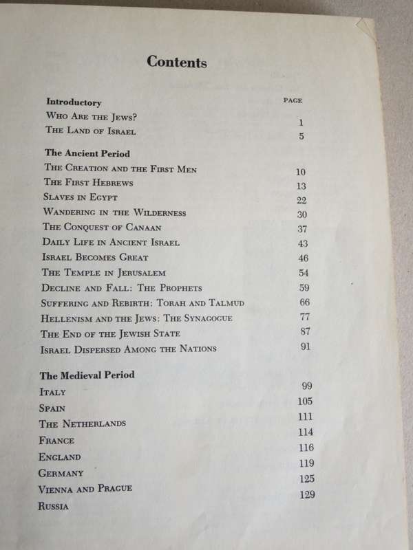 PICTORIAL HISTORY OF THE JEWISH PEOPLE by Nathan Ausubel