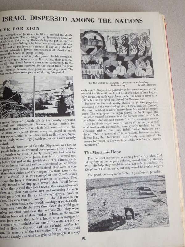 PICTORIAL HISTORY OF THE JEWISH PEOPLE by Nathan Ausubel