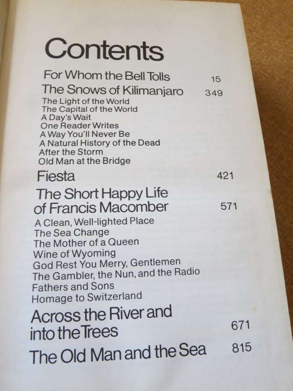 ERNST HEMINGWAY  Collected Stories - 6 Books in one  Complete & Unabridged