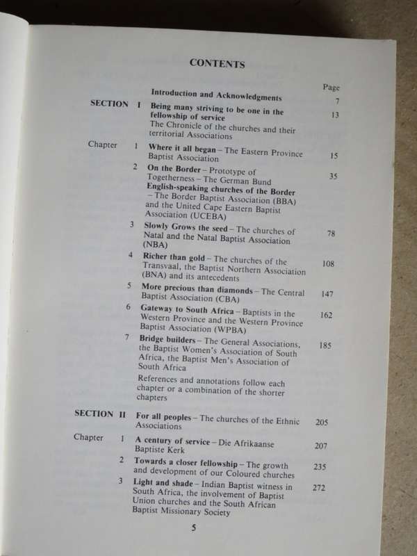 BY TAKING HEED ........ The history of Baptists in Southern Africa 1820-1977  by Sydney Hudson-Reed