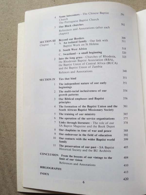 BY TAKING HEED ........ The history of Baptists in Southern Africa 1820-1977  by Sydney Hudson-Reed