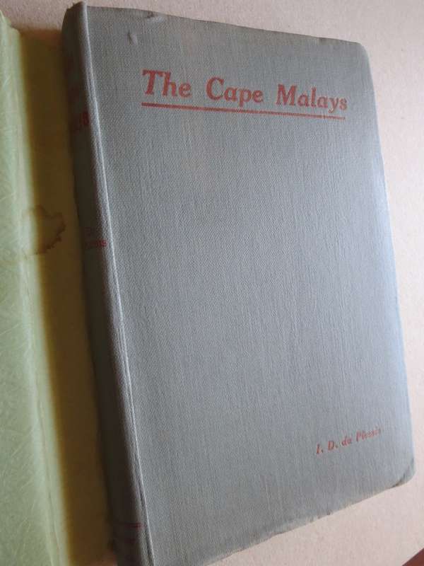 THE CAPE MALAYS  by I. D. du Plessis