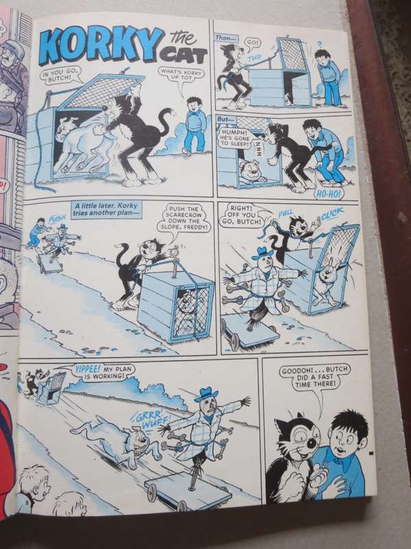 COMIC BOOKS: THE DANDY BOOK 1987  The Cycle Race
