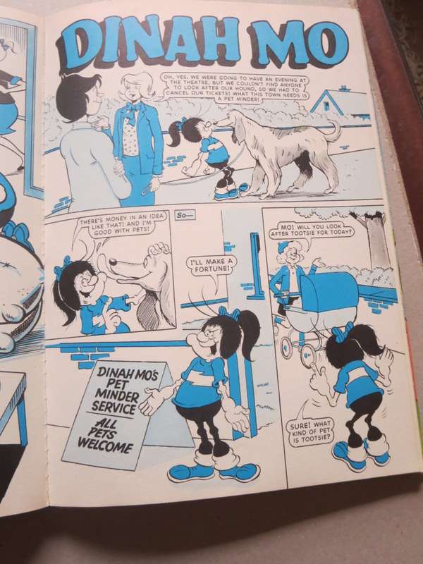 COMIC BOOKS: THE DANDY BOOK 1987  The Cycle Race