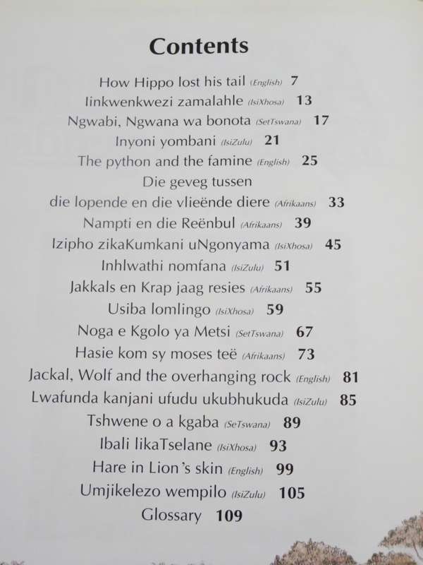 AFRICAN MYTHS AND LEGENDS Folklore from Africa TEXT: ENG/AFR/ISIXHOSA/ISIZULU/SETSWANA