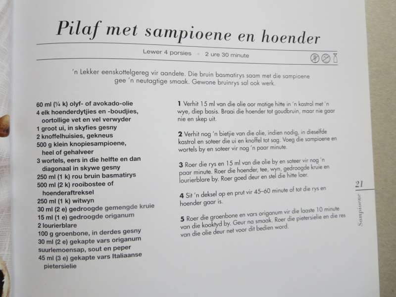 MAAK VYF  1 BESTANDDEEL  5 RESEPTE  deur Heleen Meyer