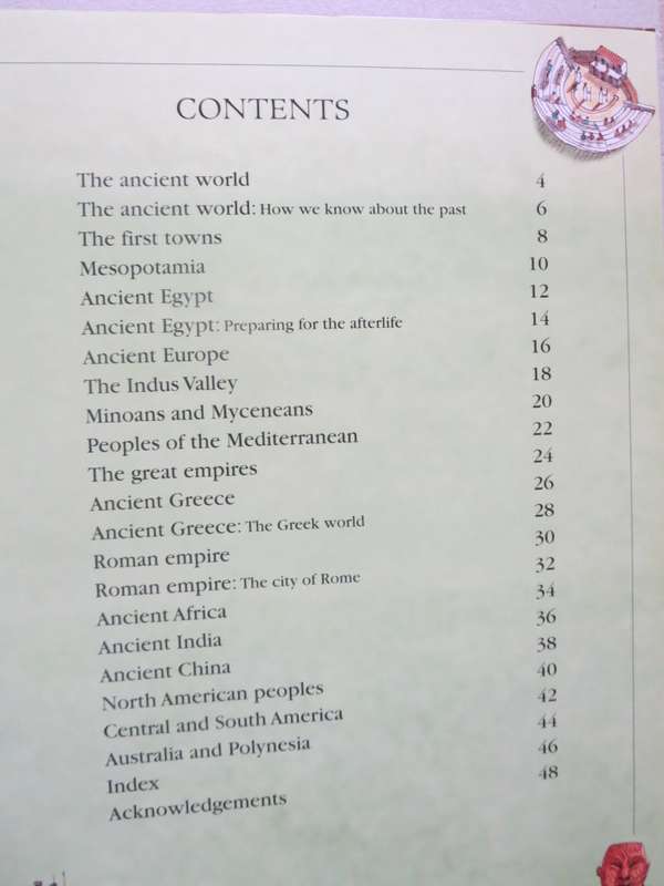 THE KINGFISHER ATLAS OF THE ANCIENT WORLD Pictorial Guide  Ancient Civilizations 1000BCE - 1000CE