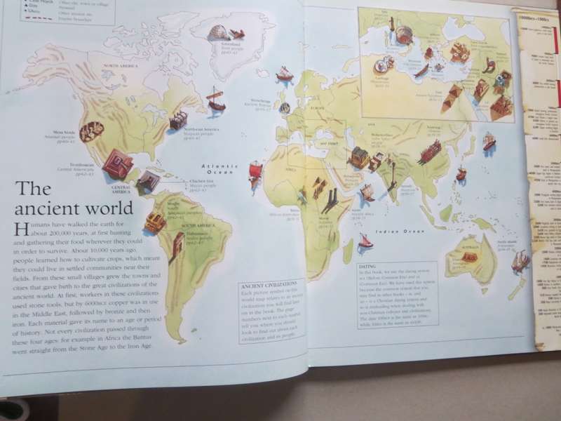 THE KINGFISHER ATLAS OF THE ANCIENT WORLD Pictorial Guide  Ancient Civilizations 1000BCE - 1000CE