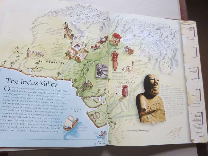 THE KINGFISHER ATLAS OF THE ANCIENT WORLD Pictorial Guide  Ancient Civilizations 1000BCE - 1000CE