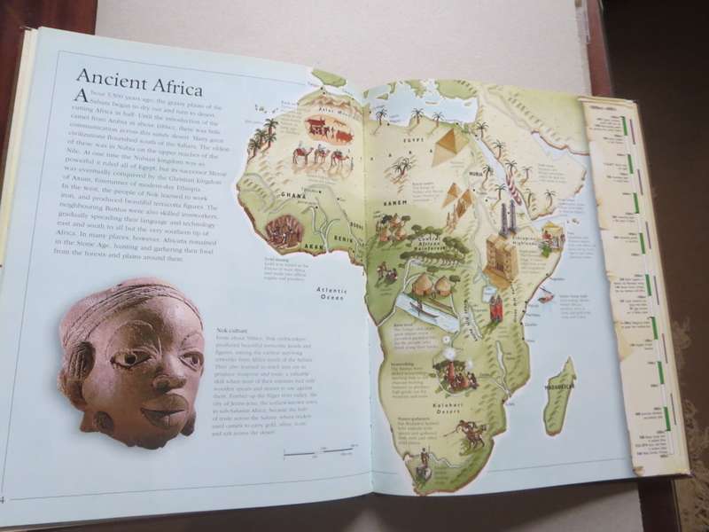THE KINGFISHER ATLAS OF THE ANCIENT WORLD Pictorial Guide  Ancient Civilizations 1000BCE - 1000CE