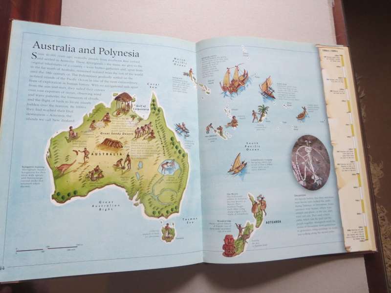 THE KINGFISHER ATLAS OF THE ANCIENT WORLD Pictorial Guide  Ancient Civilizations 1000BCE - 1000CE
