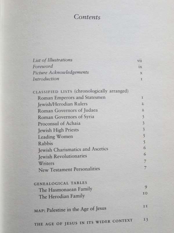 WHO`S WHO IN THE AGE OF JESUS  by Geza Vermes
