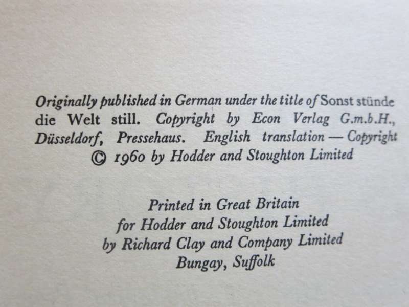 SCIENCE AS HISTORY by Heinz Gartmann Story of Man`s Technological Progress