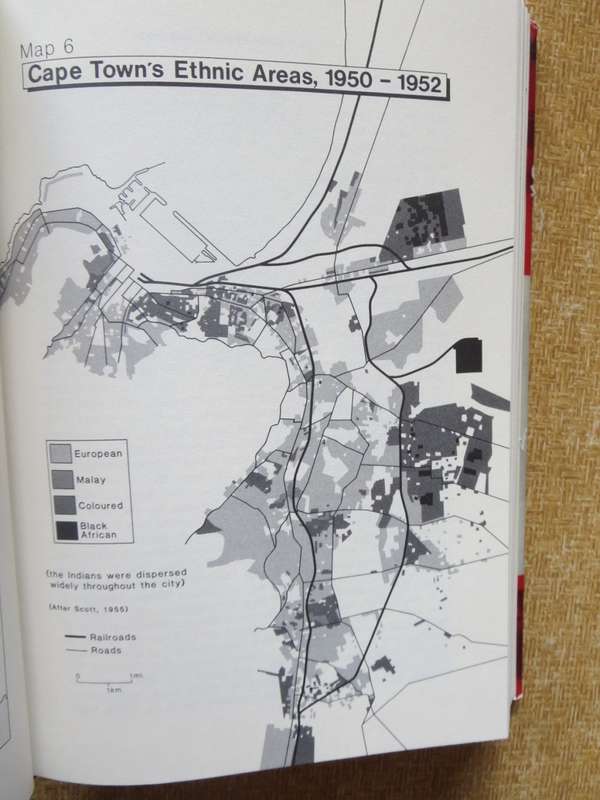 OUTCAST CAPE TOWN  by John Western  Implementation on Group Areas Act