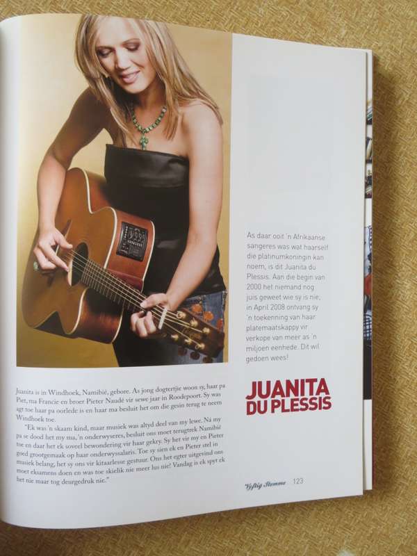 50 STEMME  Grootste name in Afrikaanse musiek  deur Ilza Roggeband