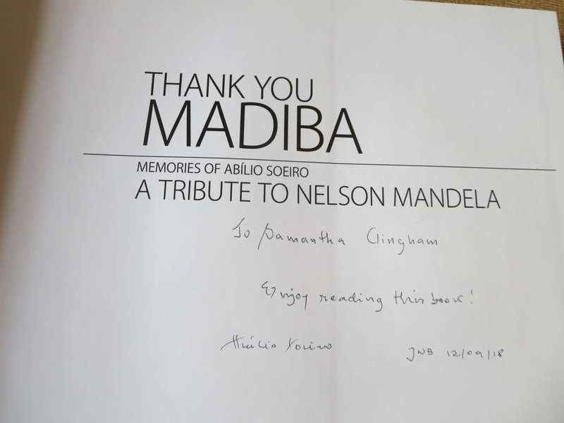 THANK YOU MADIBA A Tribute to Nelson Mandela  Memories of Abílio Soeiro