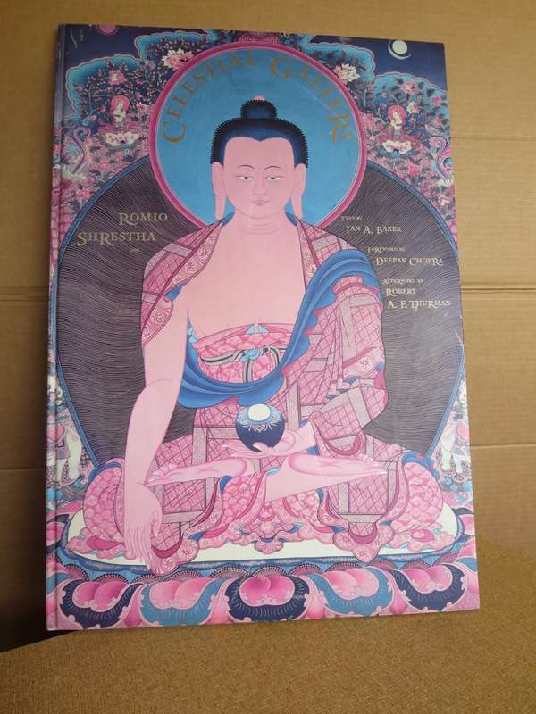 ROMIO SHRESTHA`S CELESTIAL GALLERY  Text: Ian A. Baker  Foreword: Deepak Chopra