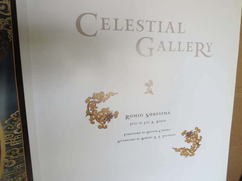 ROMIO SHRESTHA`S CELESTIAL GALLERY  Text: Ian A. Baker  Foreword: Deepak Chopra