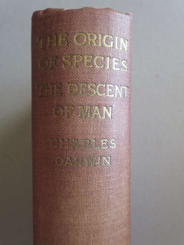 THE ORIGIN OF SPECIES AND THE DESCENT OF MAN  by CHARLES DARWIN