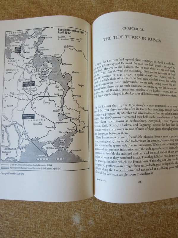 LIDDELL HART`S HISTORY OF THE SECOND WORLD WAR