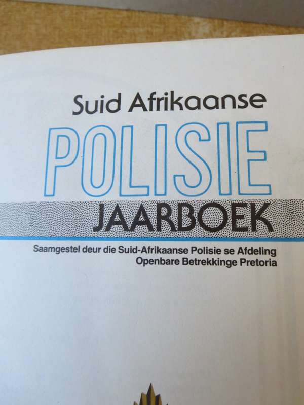 1988 SAP JAARBOEK. (75ste bestaansjaar van die SAP)