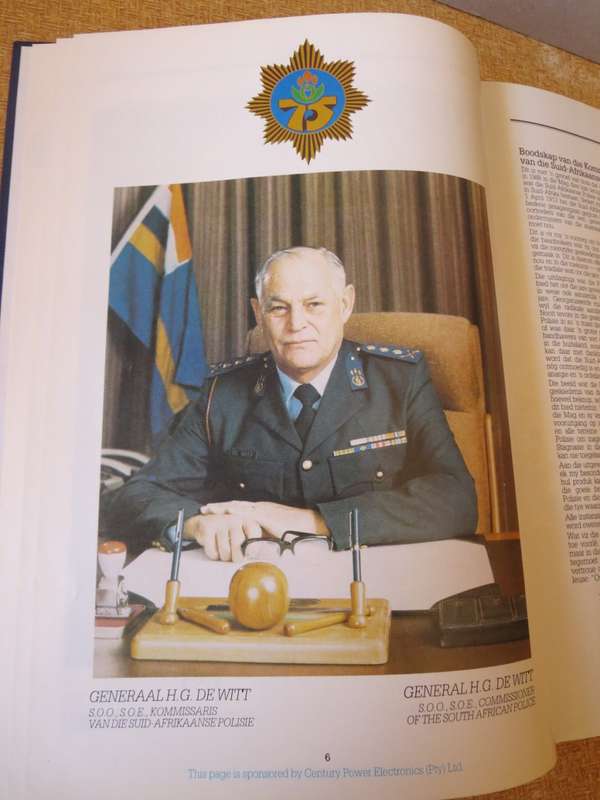 1988 SAP JAARBOEK. (75ste bestaansjaar van die SAP)