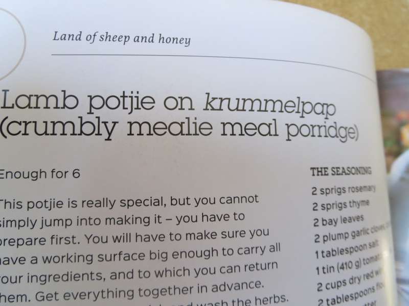 POTJIEKOS AND POT-POURRI. Dine van Zyl