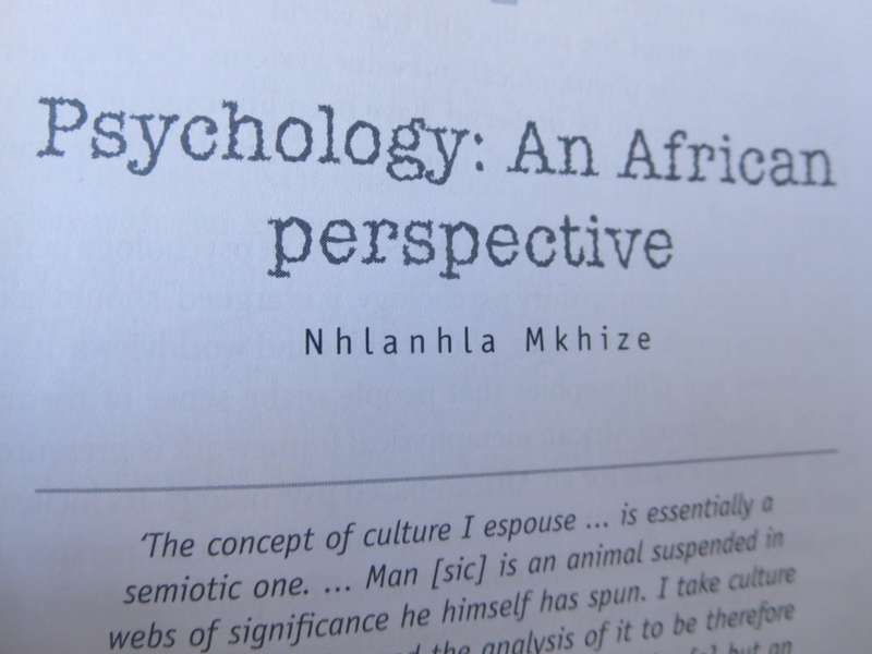 SELF, COMMUNITY AND PSYCHOLOGY. Editors: Kopano Ratele, Norman Duncan and Derek Hook
