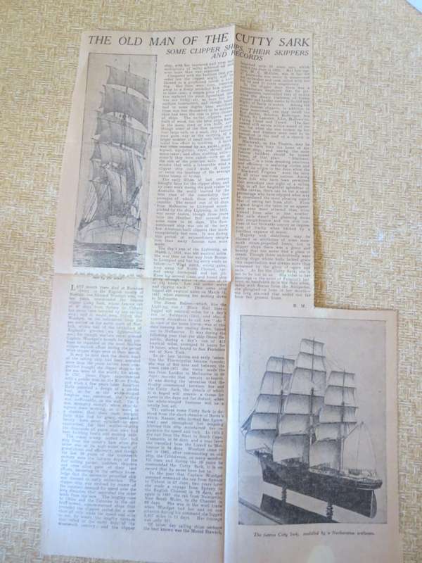 THE LOG OF THE CUTTY SARK. Basil Lubbock